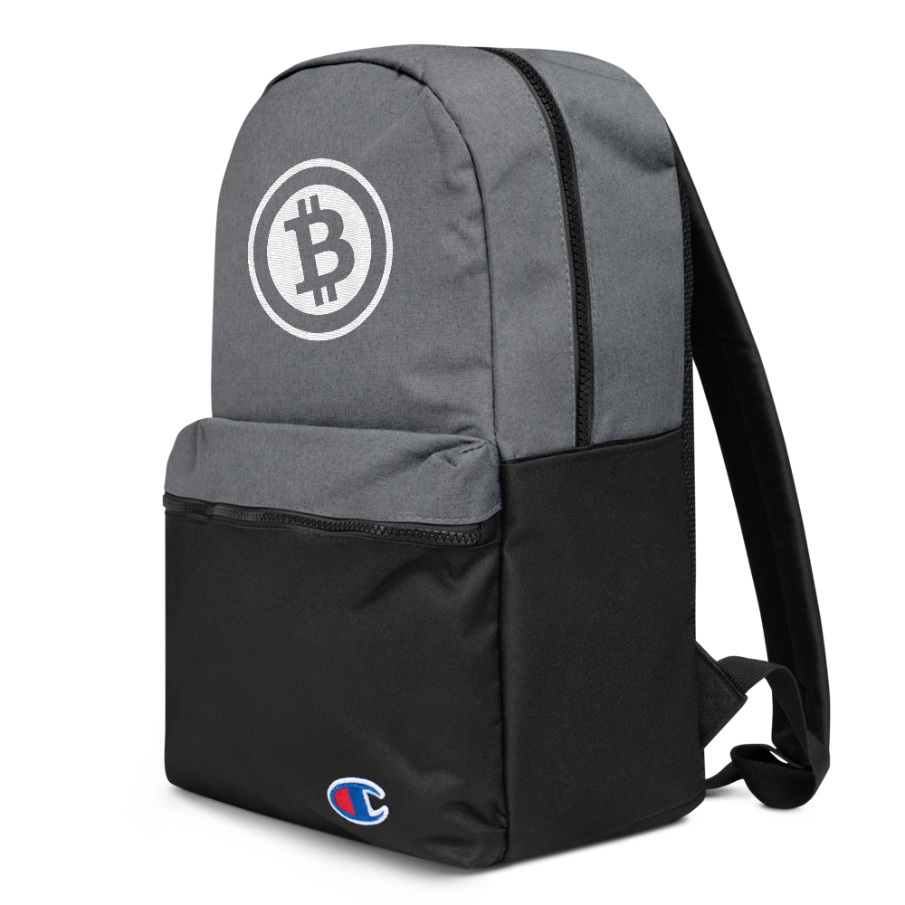 UK Bitcoinblog Official Embroidered Champion Backpack - Image 3