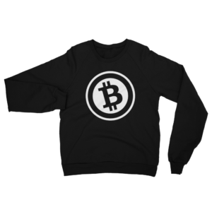UK Bitoinblog Official Unisex California Fleece Raglan Sweatshirt