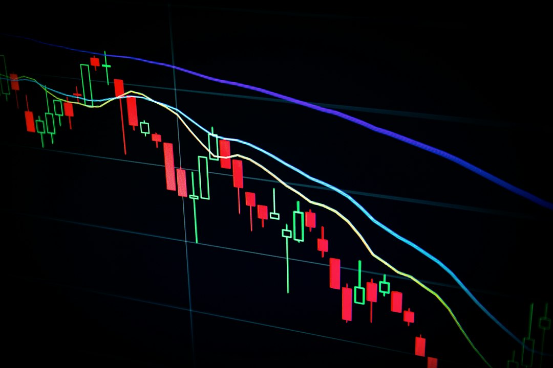 October 11 Crash: What Wiped Out 1.65M Traders 44 Stock market candlestick chart on dark screen showing decline