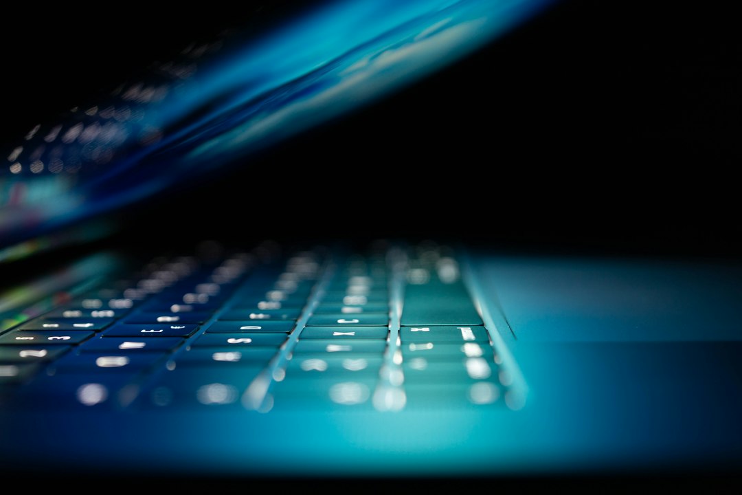 Bitcoin Faces Quantum Computing Threat: 30% at Risk 42 Close-up of laptop computer showing digital network data